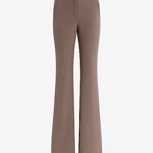 Express Taupe Flared Women's Trousers